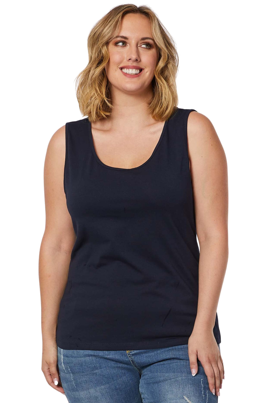 THREADZ TOP NAVY / XS BASIC CAMI - 37910