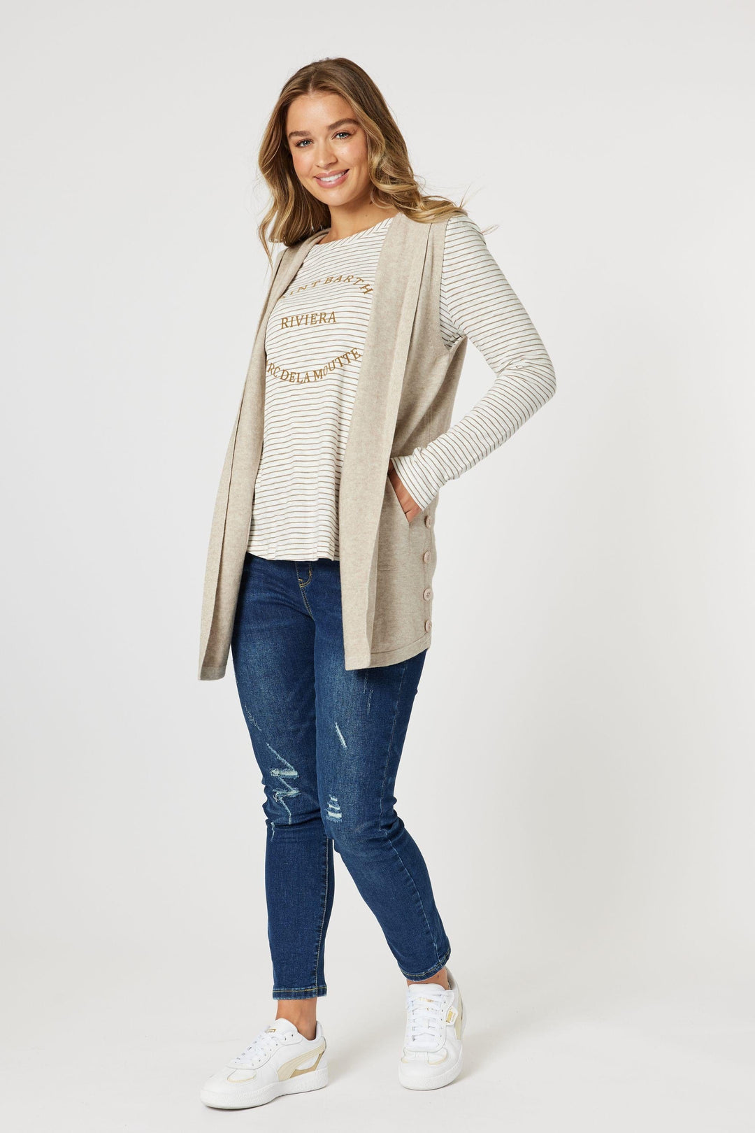 THREADZ VEST OLLIE VEST - 45281T