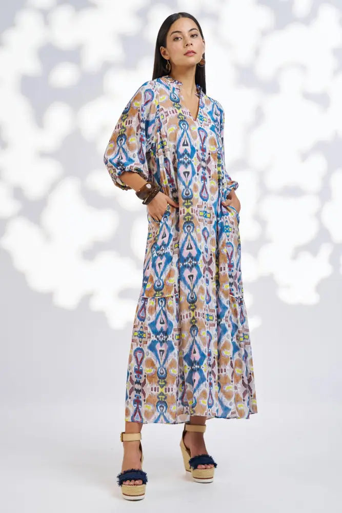 TIA MIDI DRESS - LS3104T DRESS