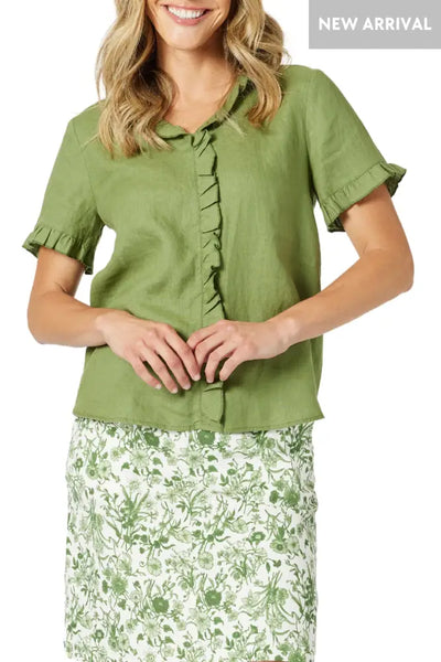 TIFFANY TOP - 41077GS 8 / BASIL TOP
