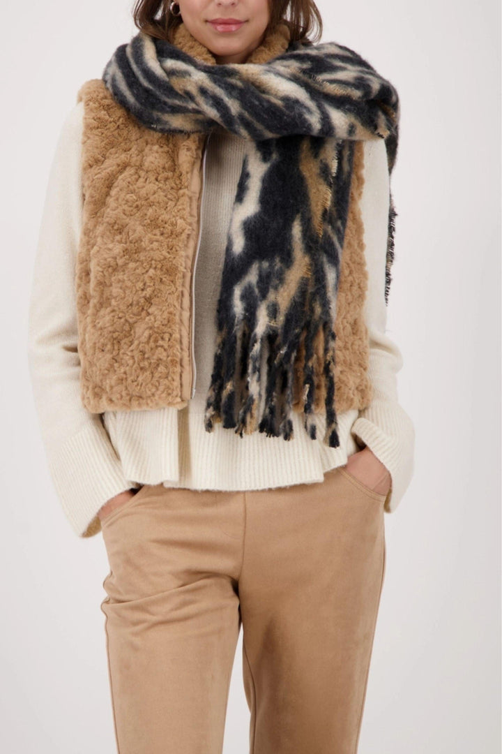 MONARI SCARF TIGER TIGER SCARF - 809672MNR