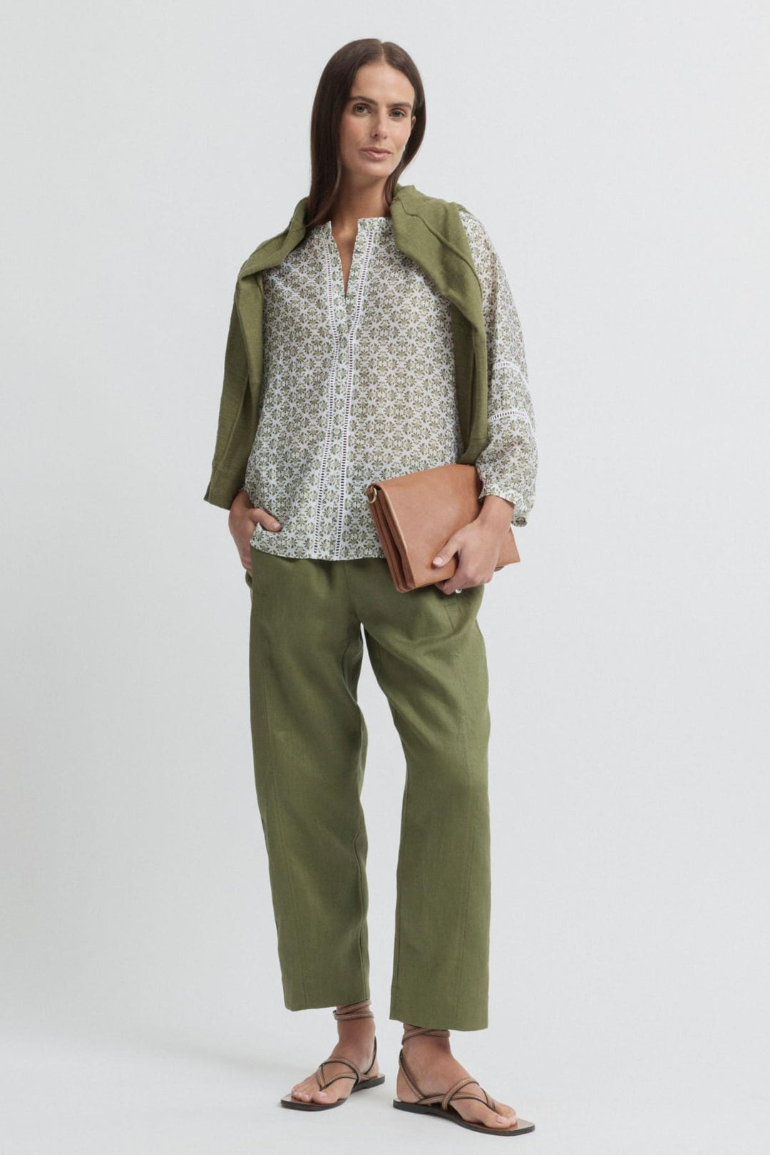 YARRA TRAIL 7/8 PANT TIRARI SLIM PANT - YTWN8995