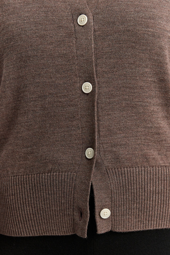 TOORALLIE CARDIGAN FINE KNIT CARDIGAN - 5117