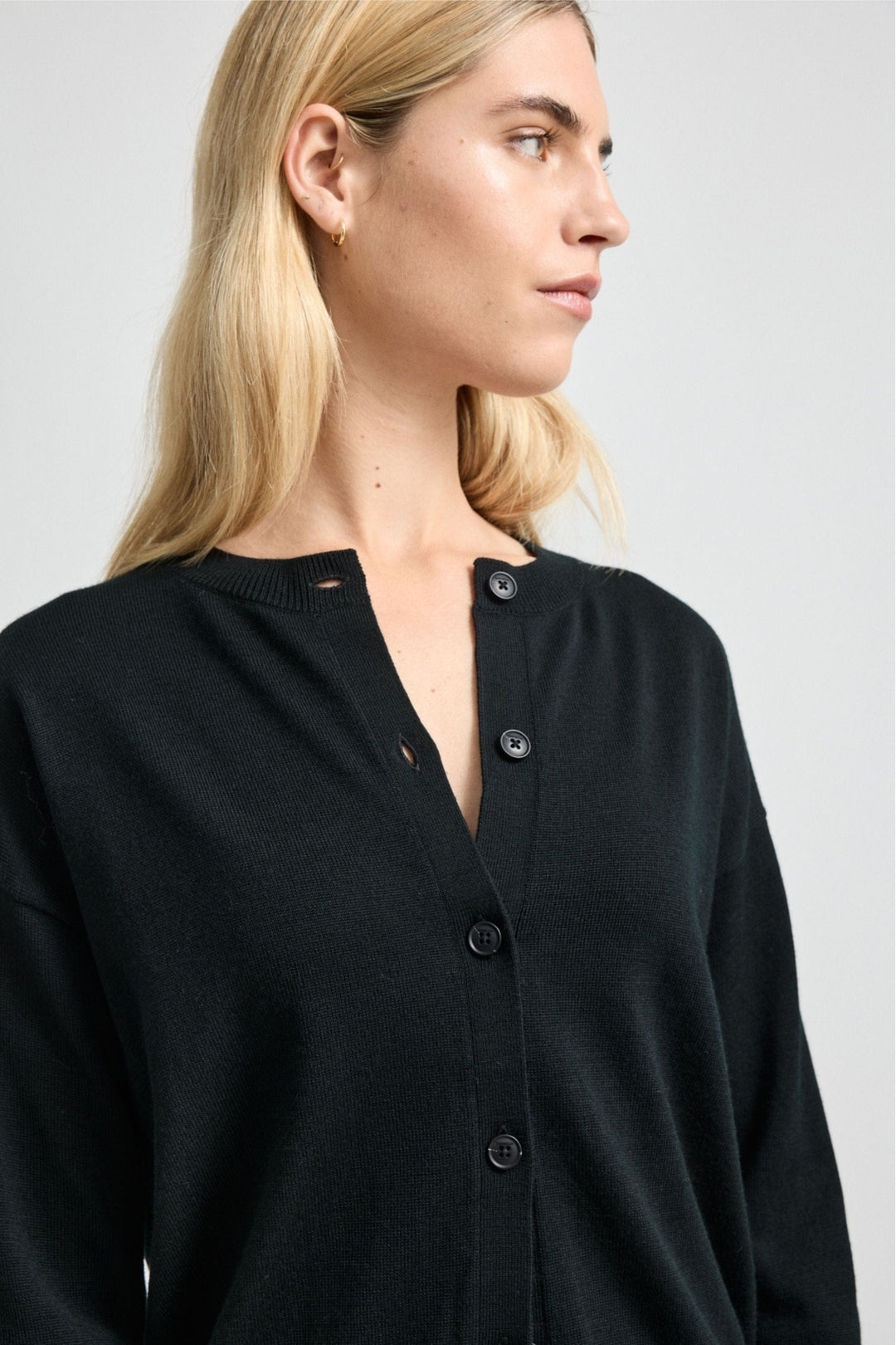 TOORALLIE CARDIGAN FINE KNIT CARDIGAN - 5117