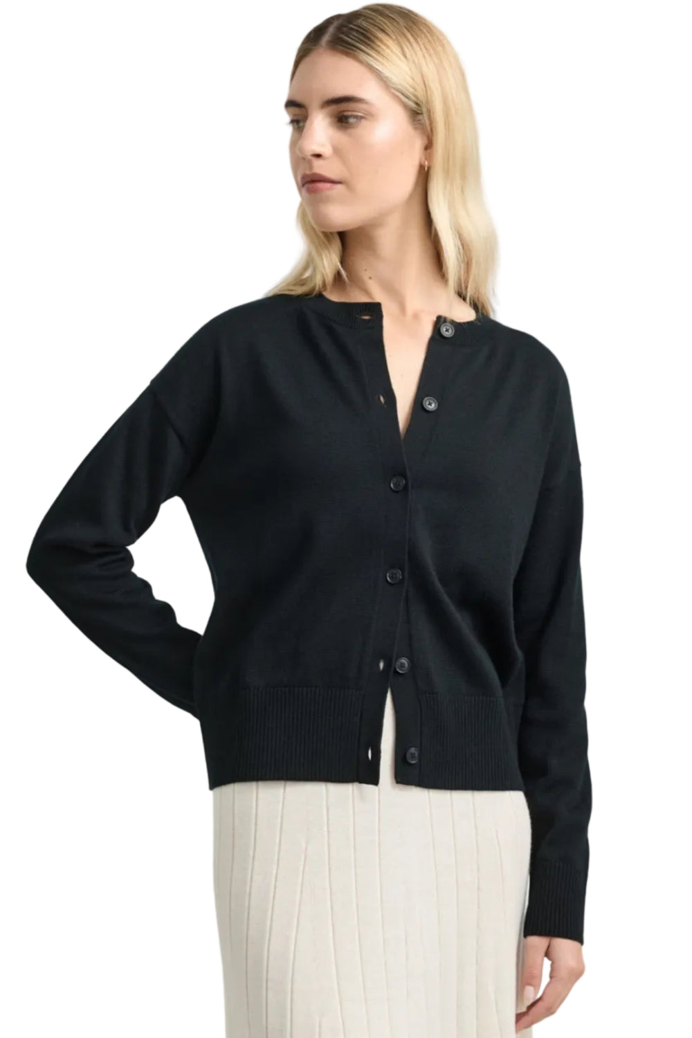 TOORALLIE CARDIGAN FINE KNIT CARDIGAN - 5117