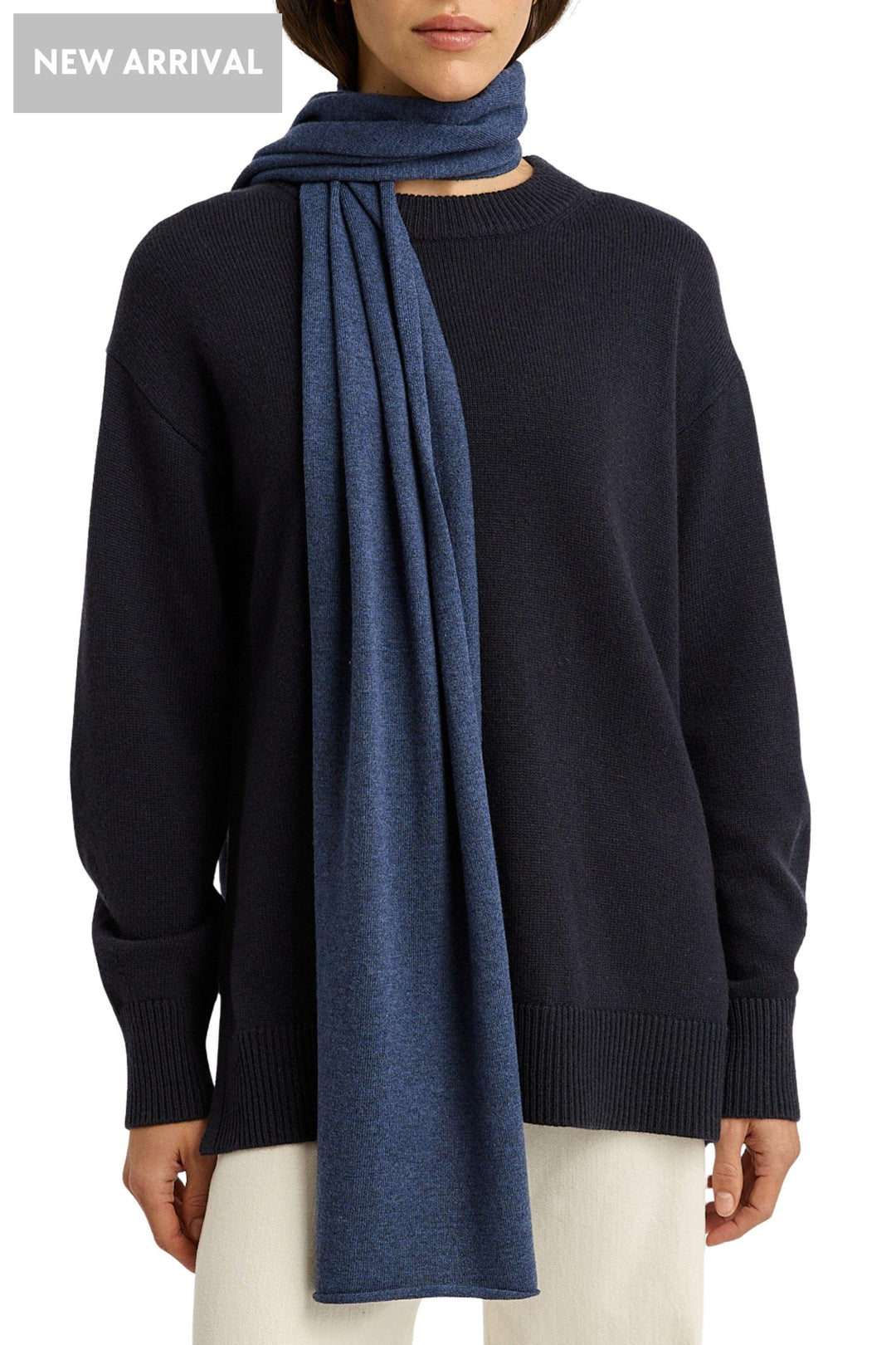 TOORALLIE SCARF EXTRA FINE MERINO SCARF - 9046