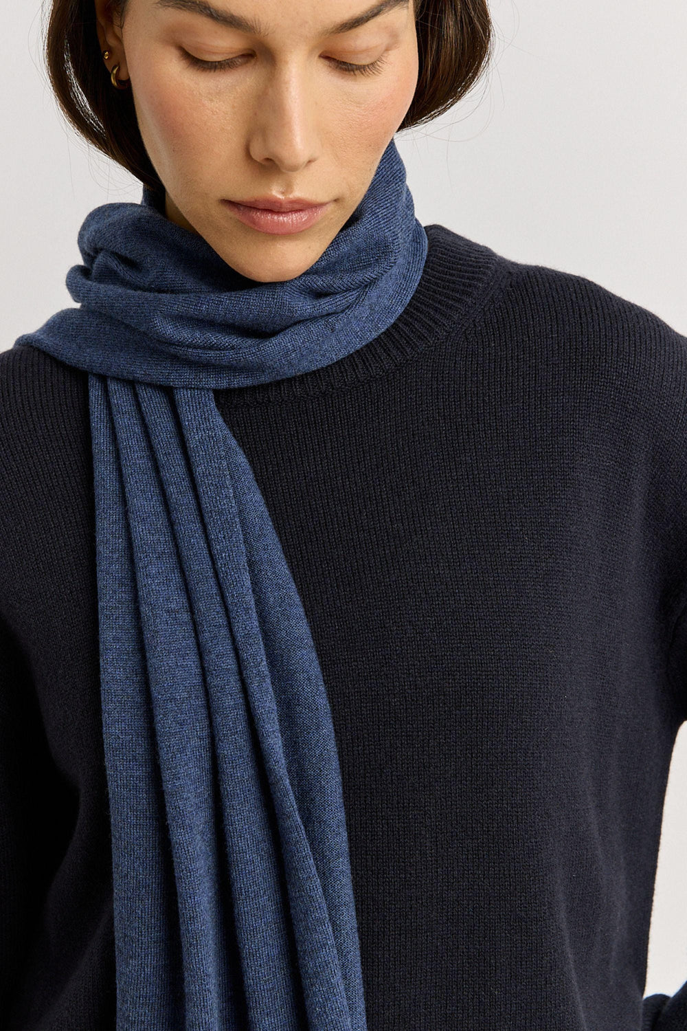 TOORALLIE SCARF GALAXY EXTRA FINE MERINO SCARF - 9046