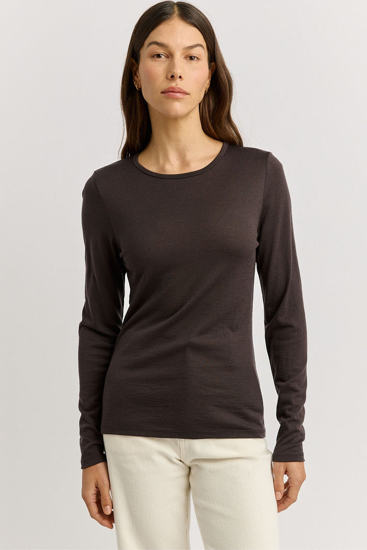 TOORALLIE TOP 8 / DATE CREW MERINO TEE - 667