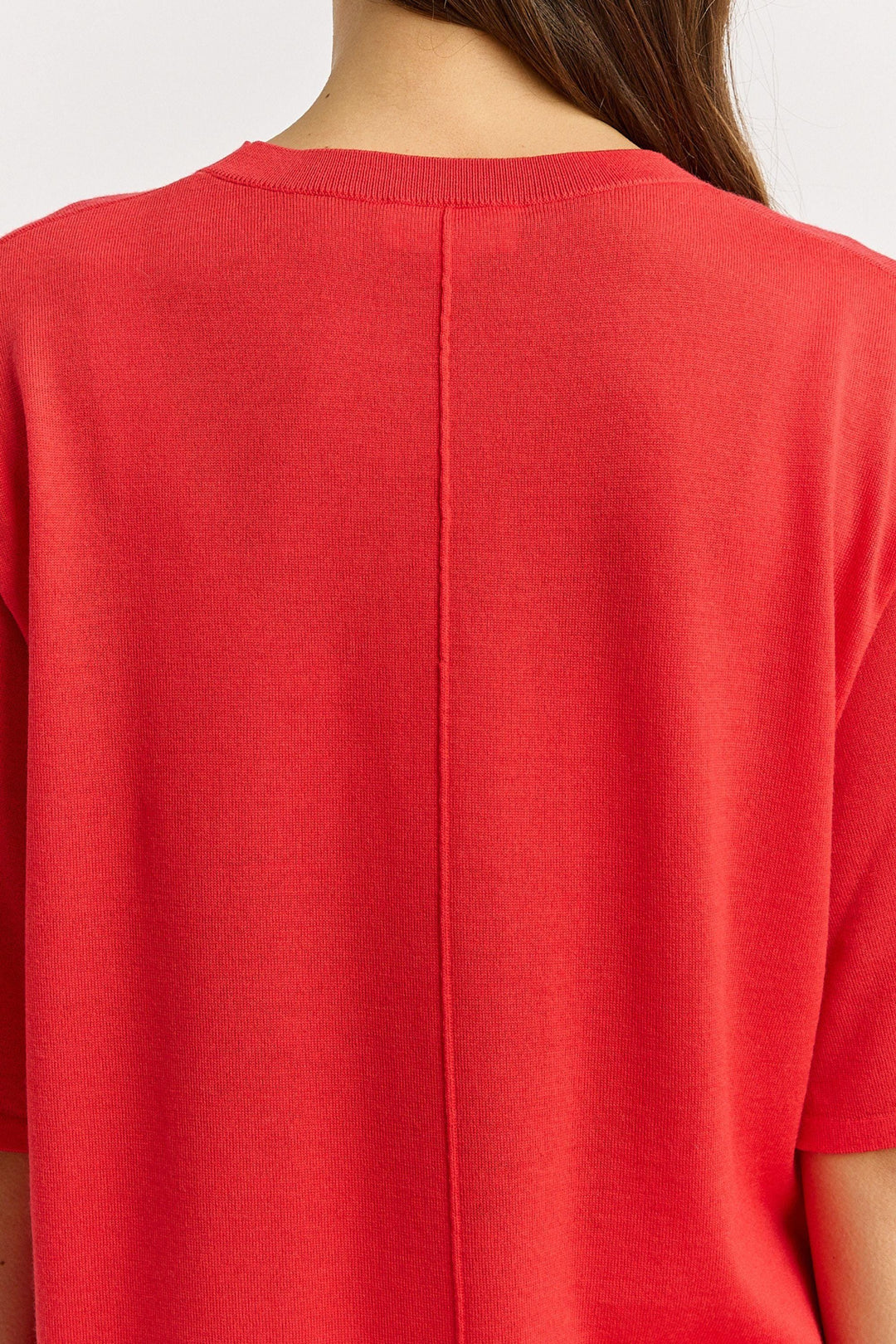 TOORALLIE TOP EXTRA FINE RELAXED KNIT TEE - 5161