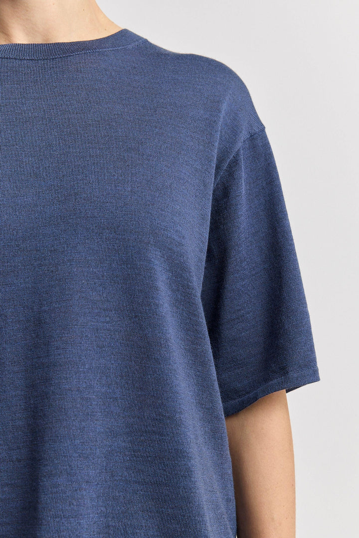 TOORALLIE TOP EXTRA FINE RELAXED KNIT TEE - 5161