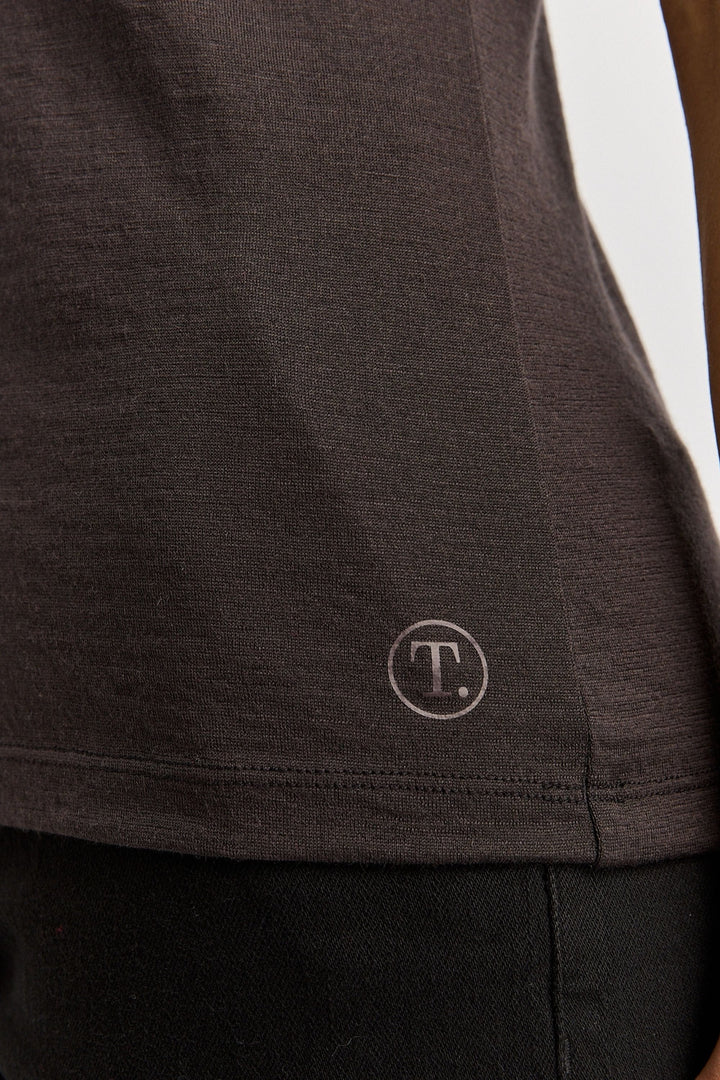 TOORALLIE TOP S/SLV MERINO TEE - 600
