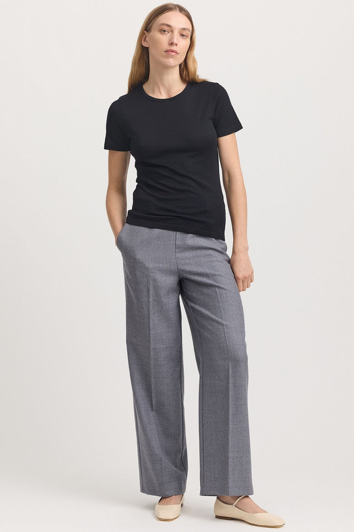 TOORALLIE TOP S/SLV MERINO TEE - 600
