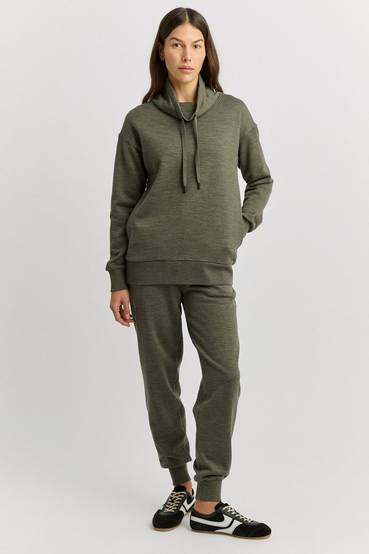 TOORALLIE TRACK TOP LOUNGE FUNNEL NECK - 648