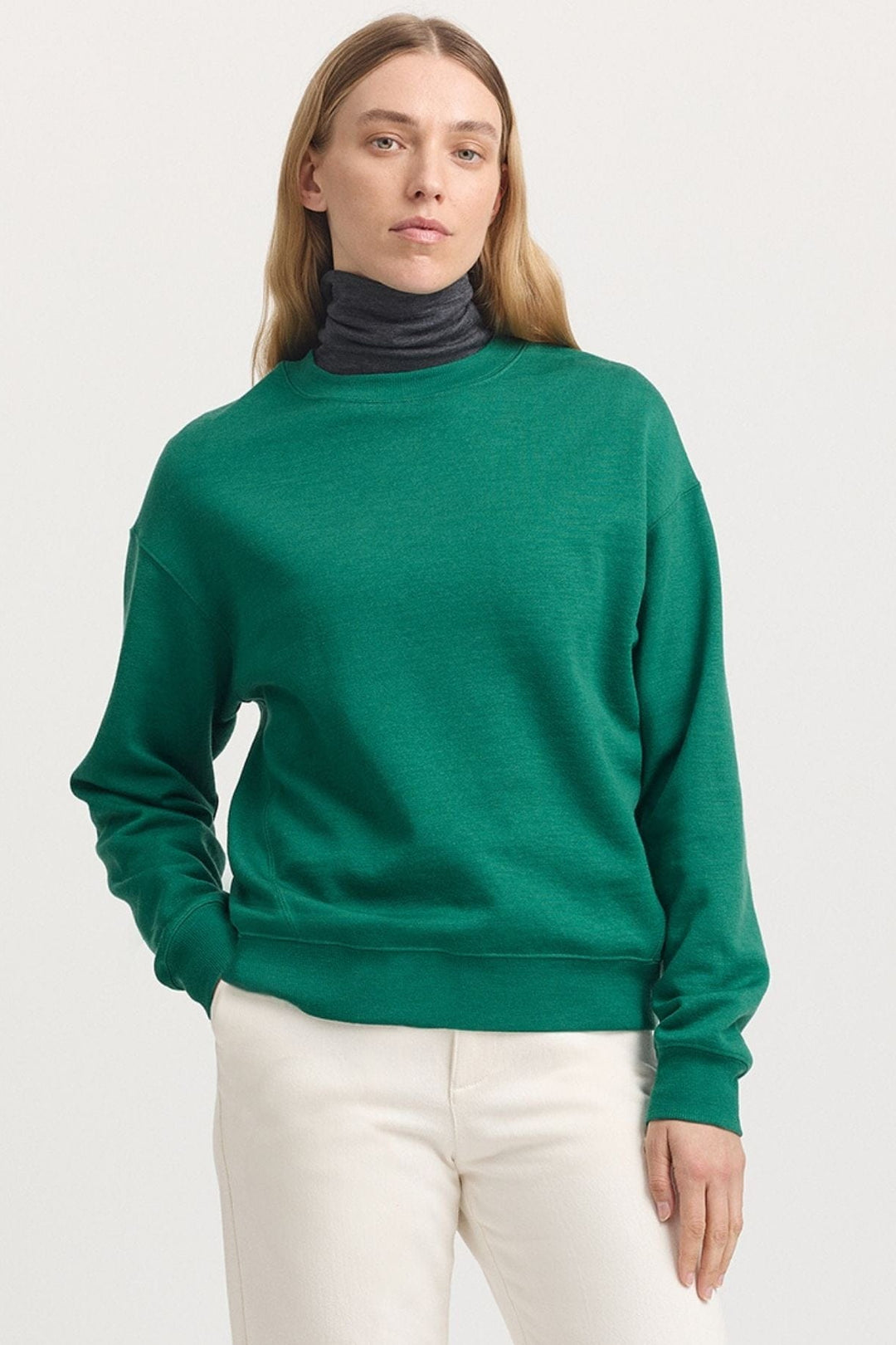 TOORALLIE TRACK TOP LOUNGE RELAXED CREW - 604