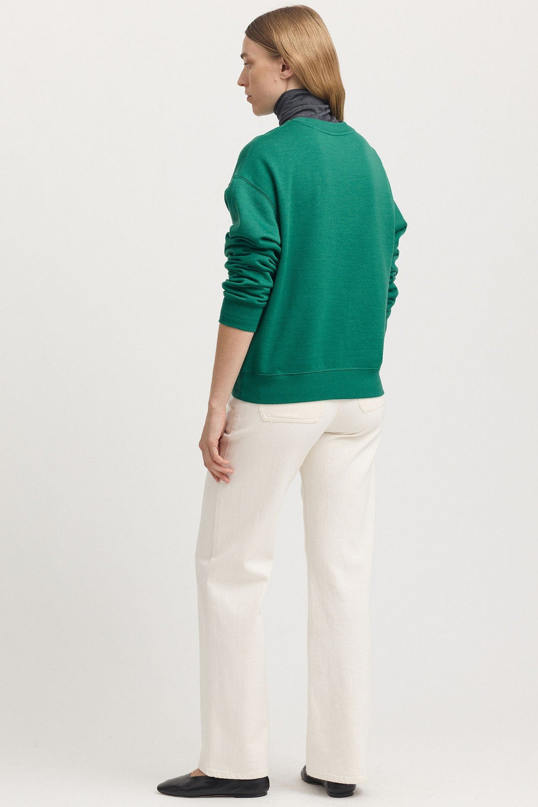TOORALLIE TRACK TOP LOUNGE RELAXED CREW - 604