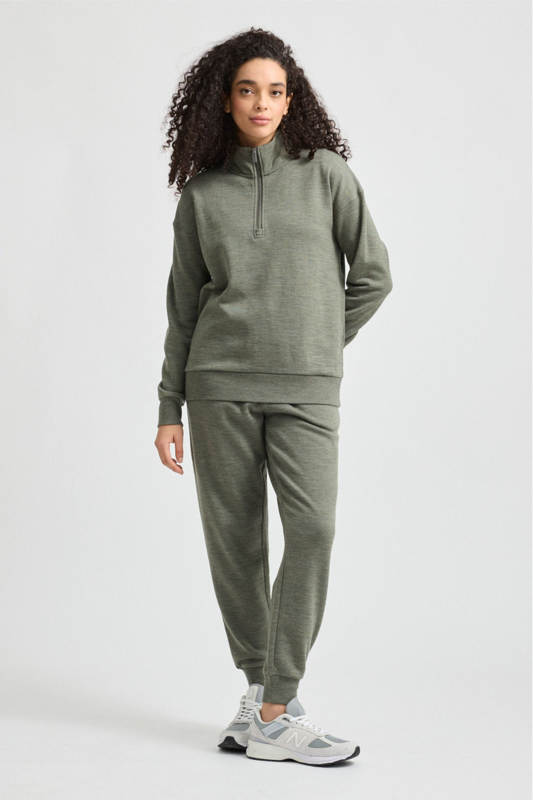 TOORALLIE TRACK TOP LOUNGE ZIP COLLAR - 642