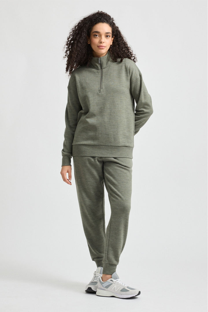 TOORALLIE TRACK TOP LOUNGE ZIP COLLAR - 642