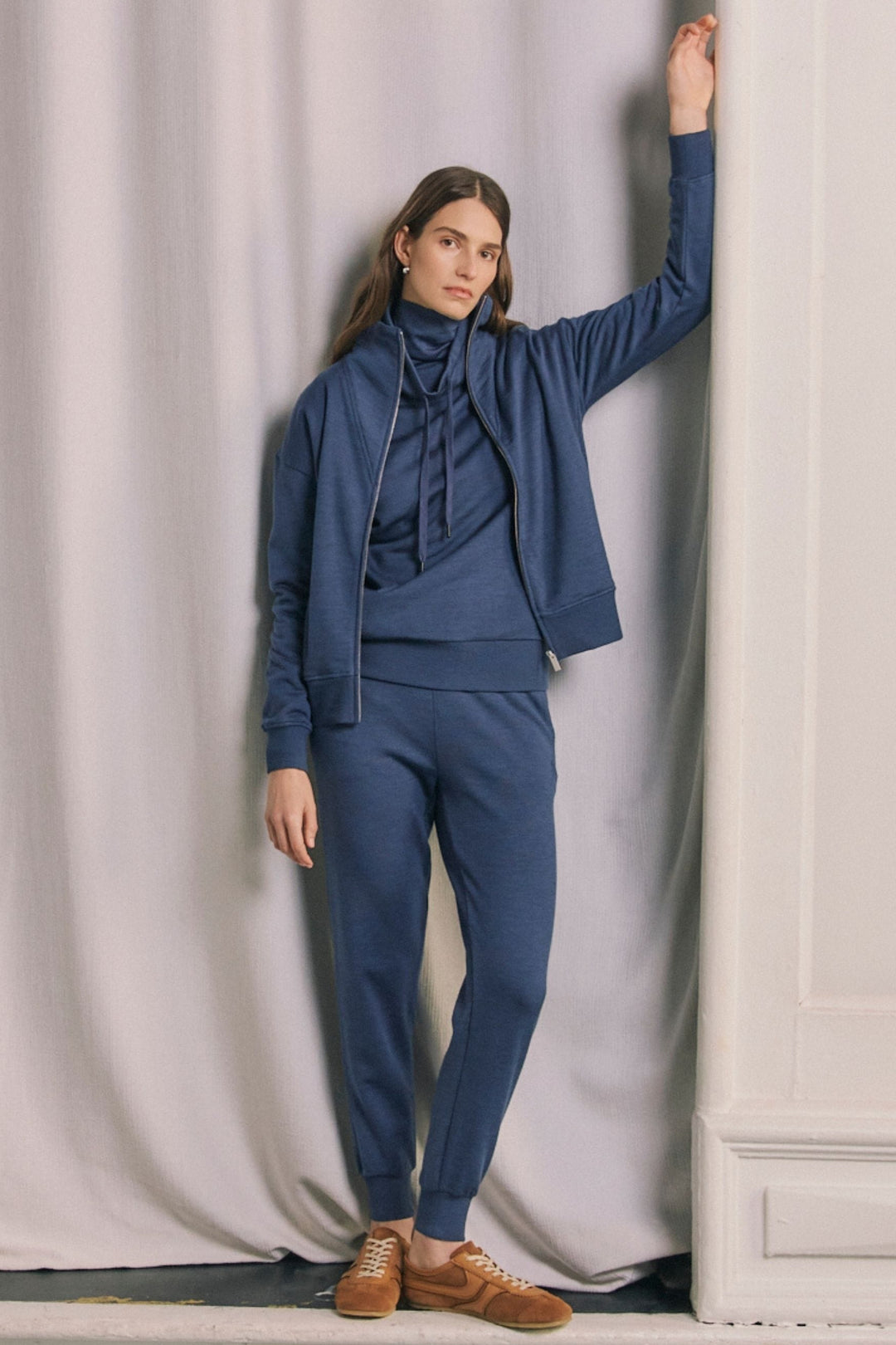 TOORALLIE TRACK TOP LOUNGE ZIP JACKET - 654