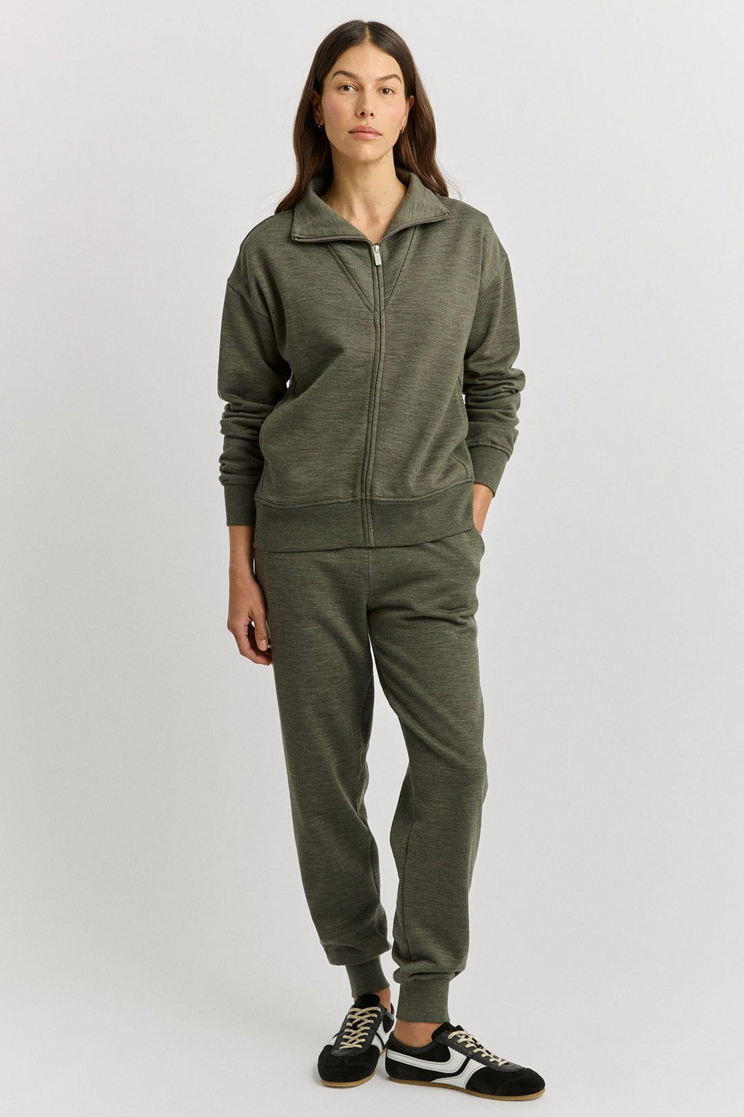 TOORALLIE TRACK TOP LOUNGE ZIP JACKET - 654