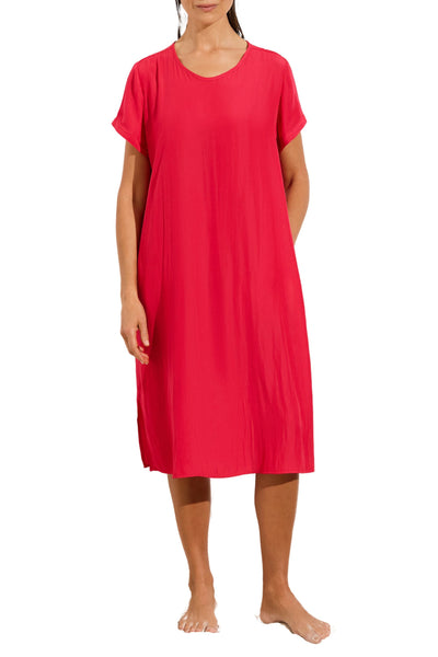 TRANSIT T DRESS - F673203 6 / STRAWBERRY DRESS