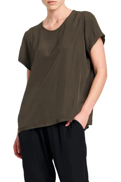 TRANSIT T F672203 8 / LEATHER TOP