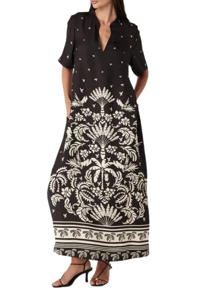 TWILIGHT KAFTAN - CSS25372 DRESS