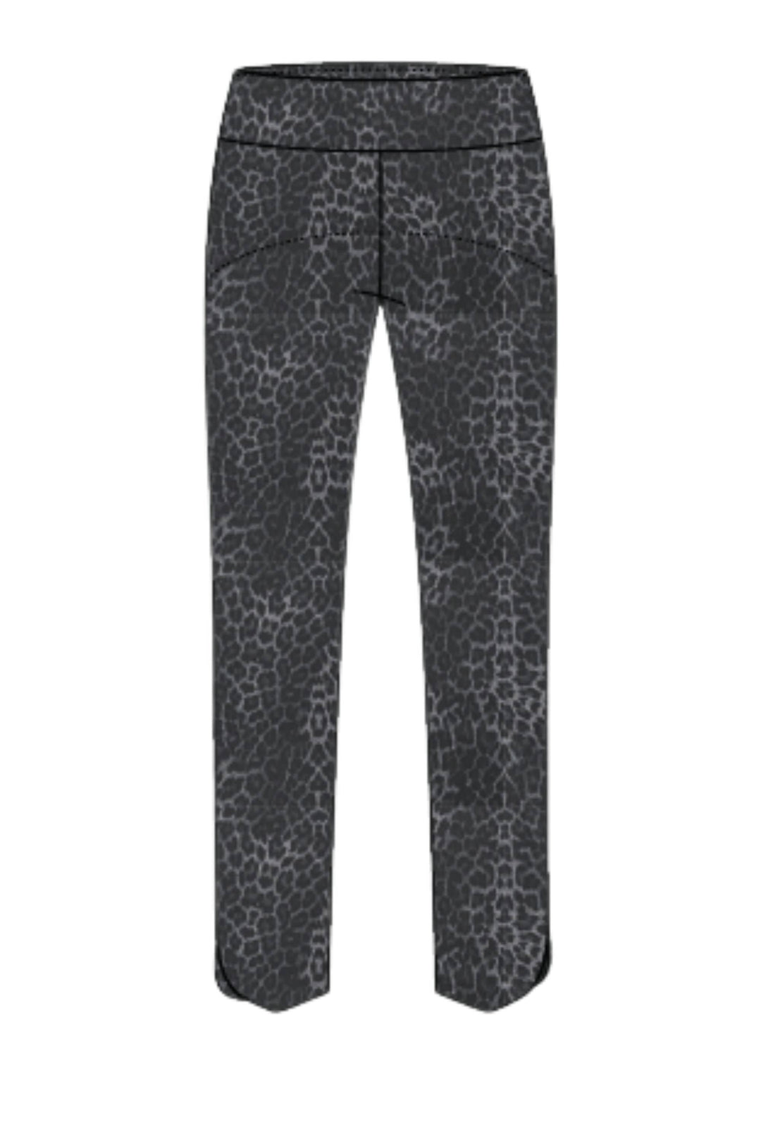 UP 7/8 PANT AMUR PETAL SLIT PONTE - 68268UP