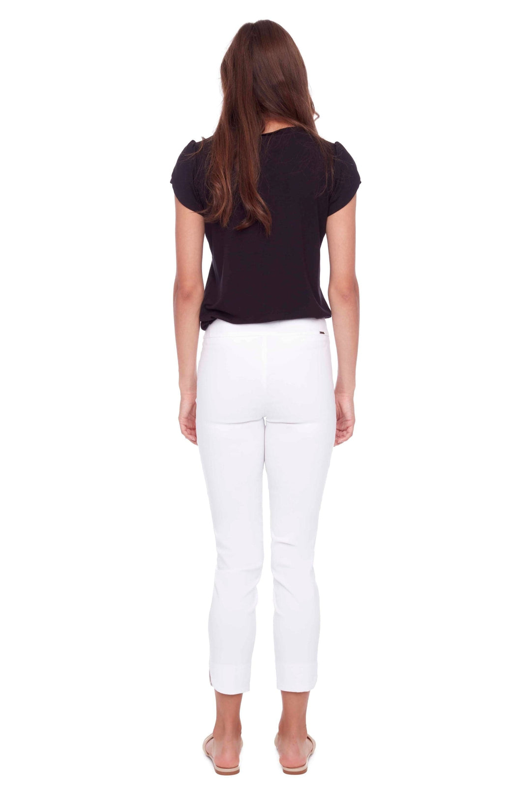 UP 7/8 PANT PETAL SLIT TECHNO PANT - 65027UP