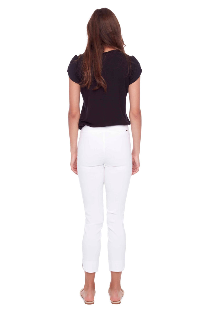 UP 7/8 PANT PETAL SLIT TECHNO PANT - 65027UP