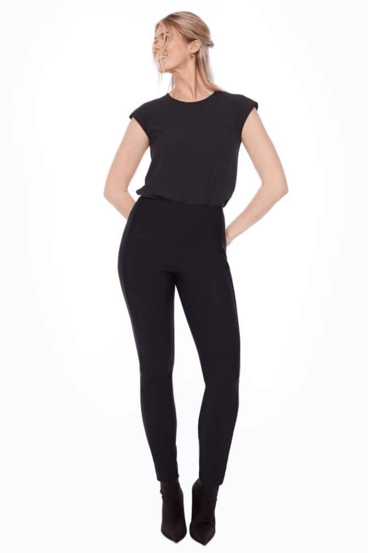 UP PANTS BLACK / 6 PRECISION FULL LENGTH PONTE - 67927UP