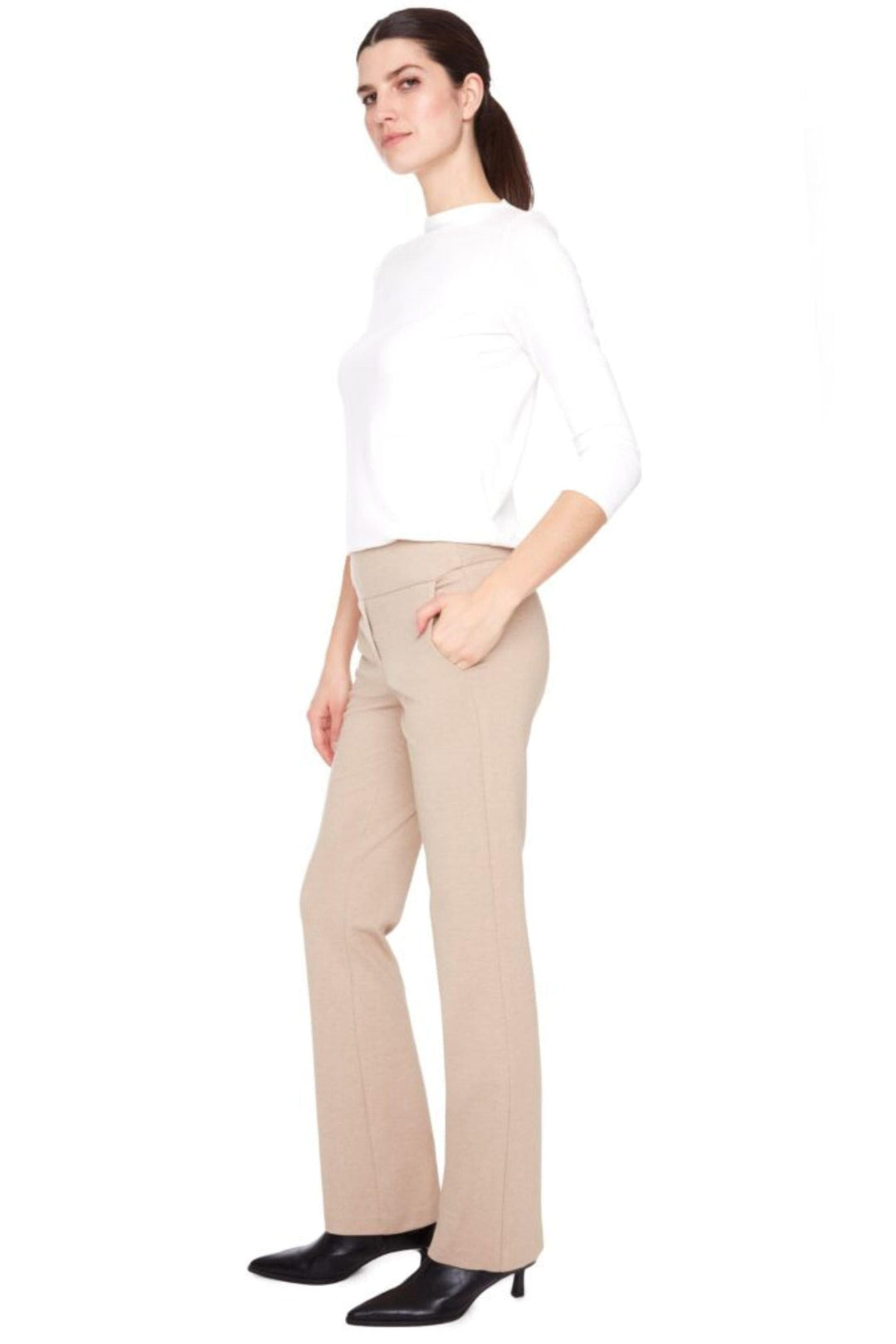 UP PANTS HEAVY BOOTCUT PONTE - 68682UP