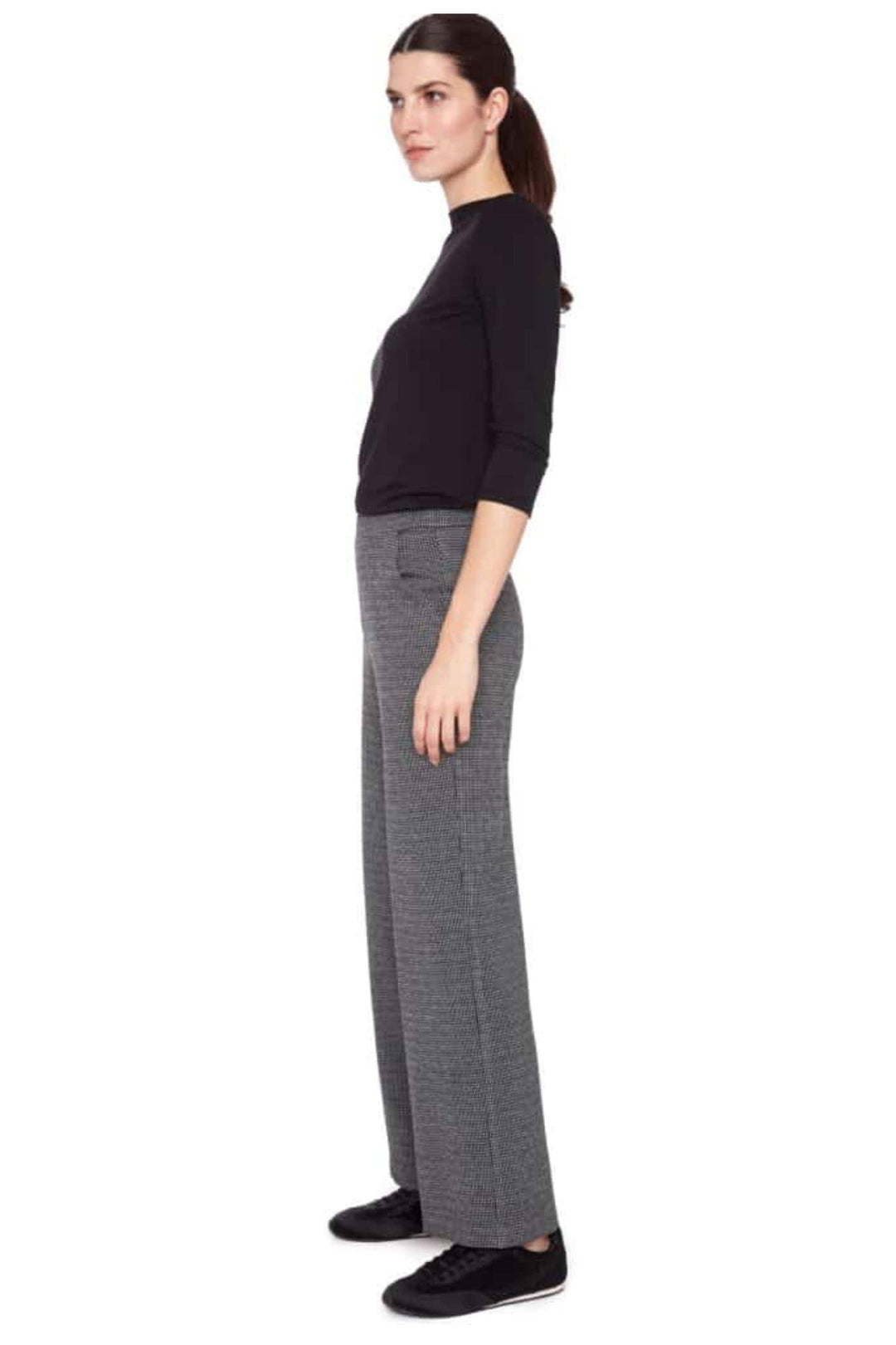 UP PANTS KNIT WIDE LEG PANT - 68665UP