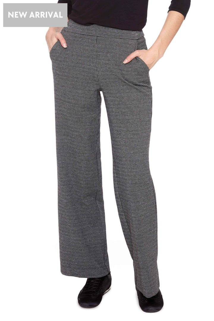 UP PANTS KNIT WIDE LEG PANT - 68665UP