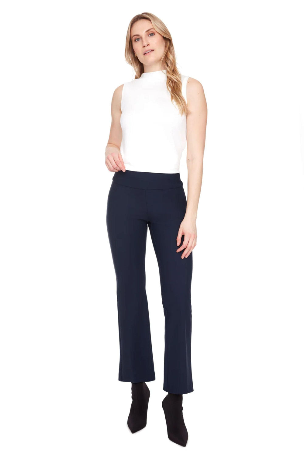 UP PANTS NAVY / 6 PRECISION BOOTCUT PONTE - 68252UP