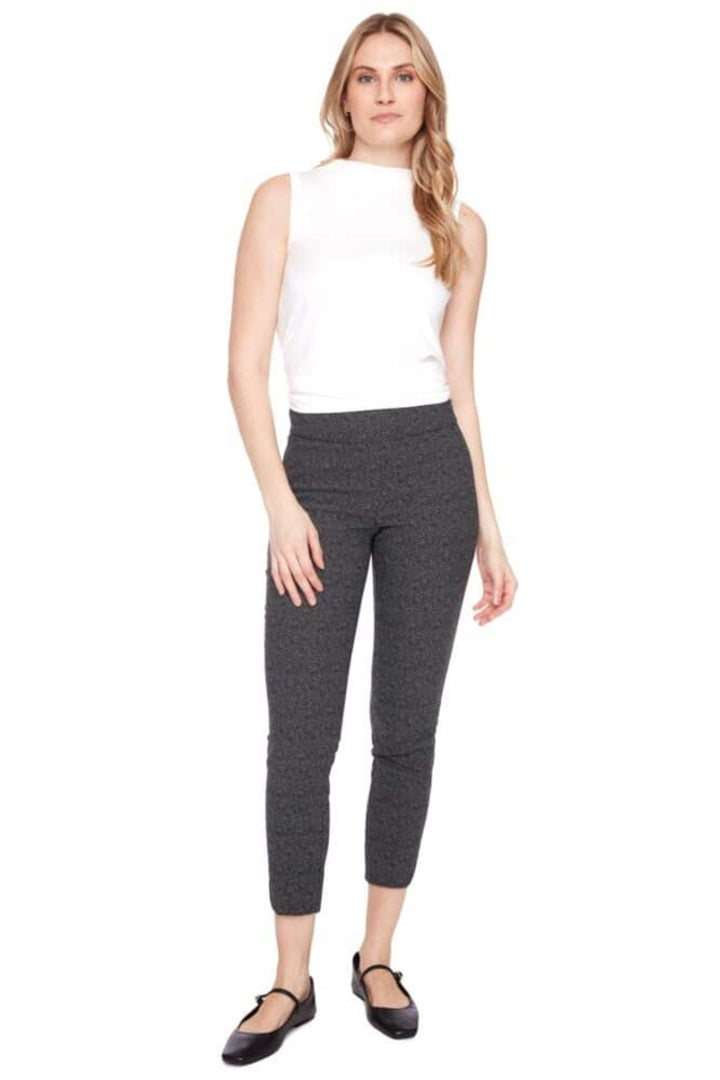 UP PANTS PETAL SLIT TECHNO ANKLE PANT - 68606UP