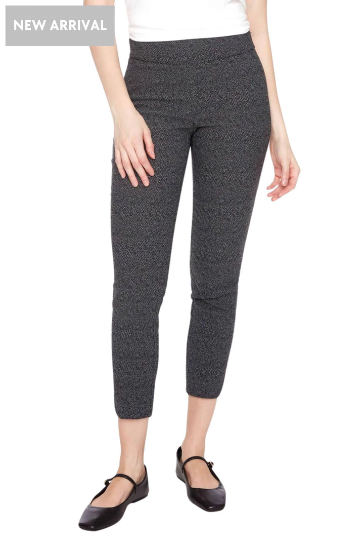 UP PANTS PETAL SLIT TECHNO ANKLE PANT - 68606UP