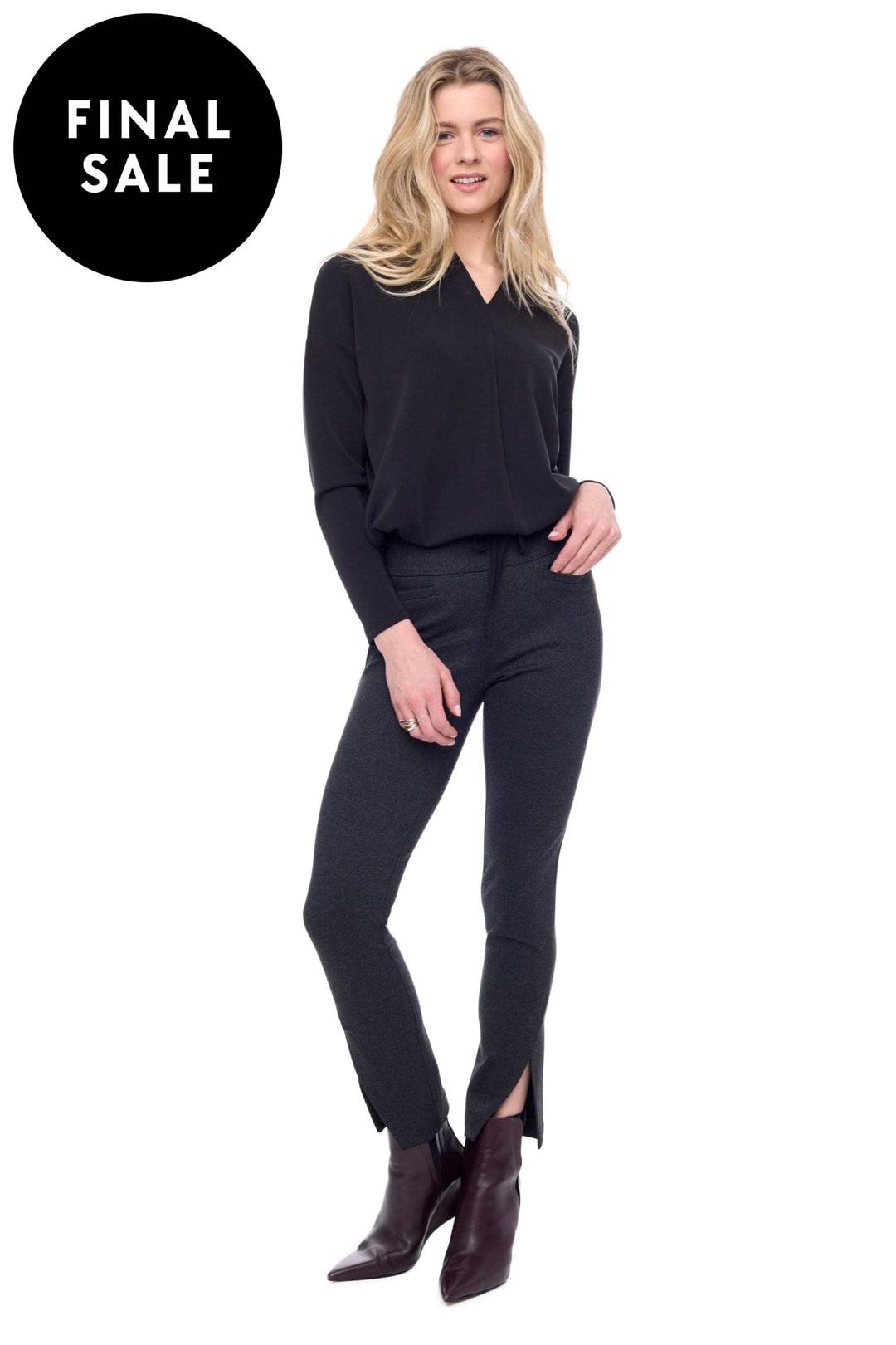 UP PANTS PONTE SLIM PANT - 67850UP