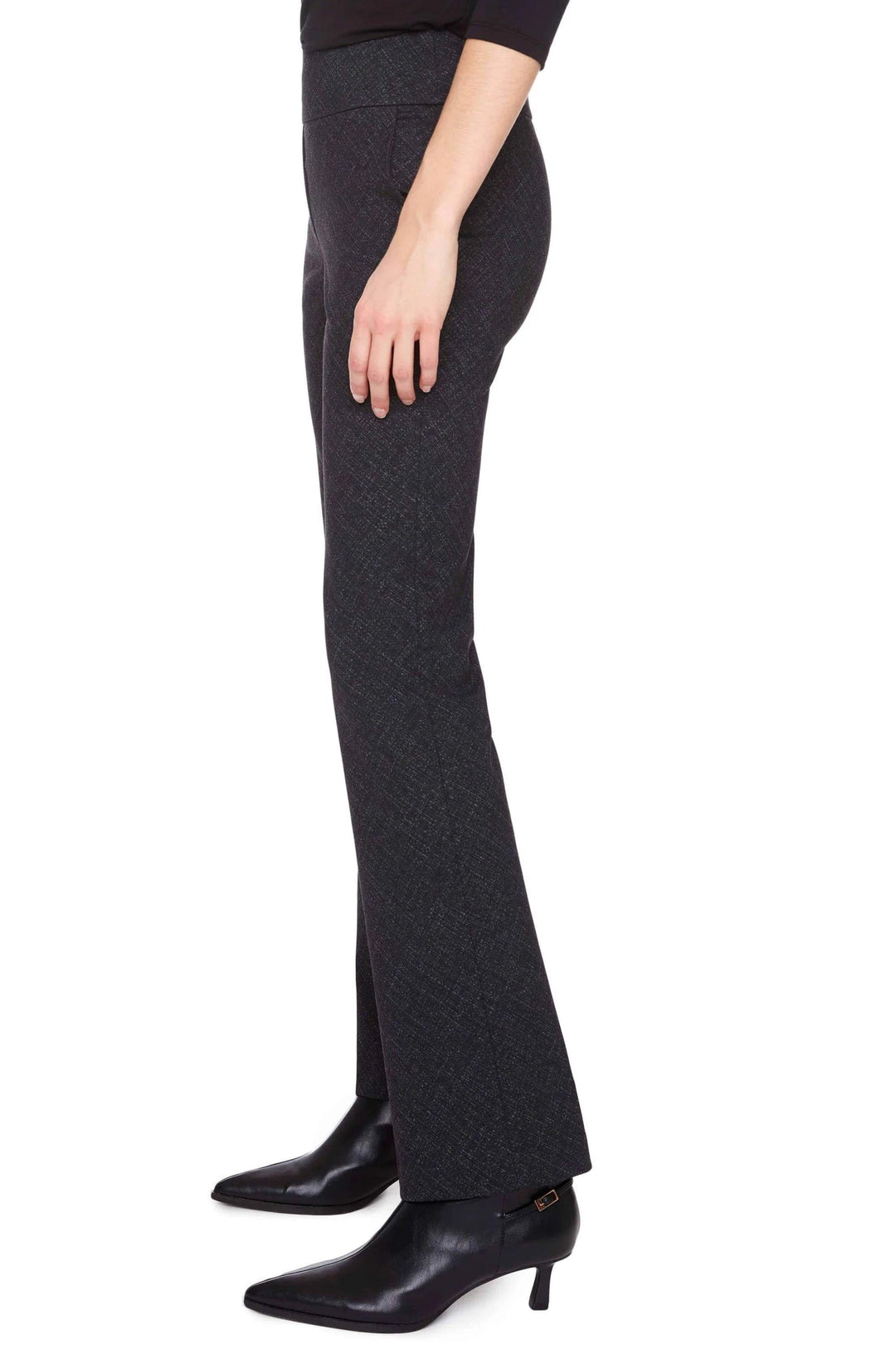 UP PANTS PRINTED BOOT LEG PONTE - 68657UP