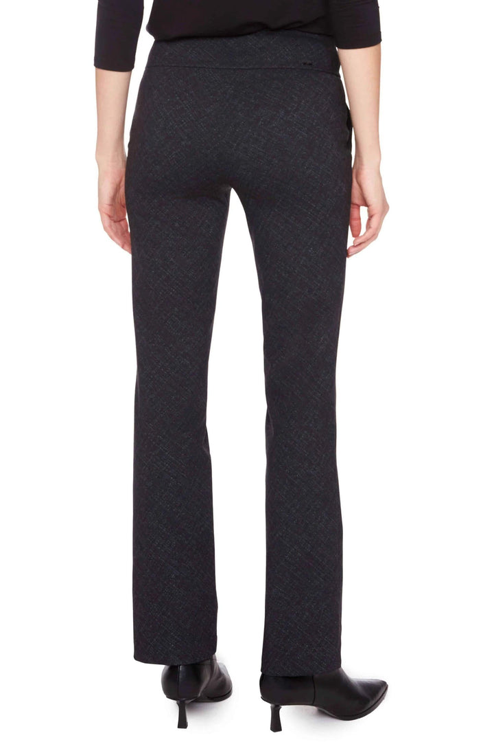 UP PANTS PRINTED BOOT LEG PONTE - 68657UP
