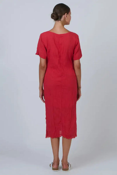 V-NECK DRESS - P167 DRESS