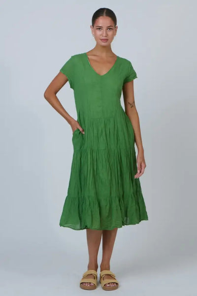 V-NECK DRESS - P82 DRESS