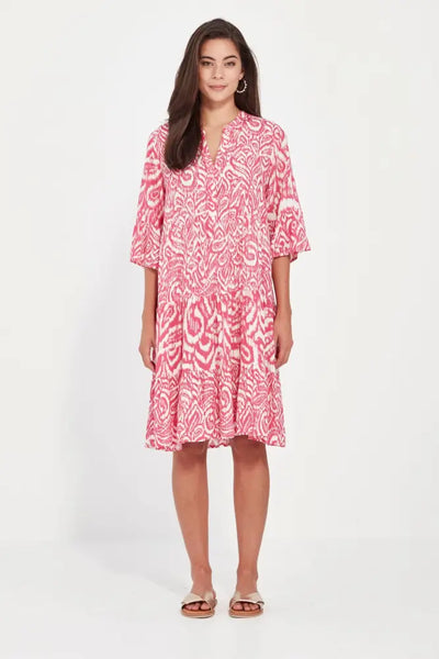 VALE DRESS - 9959BR XS / PINK DRESS