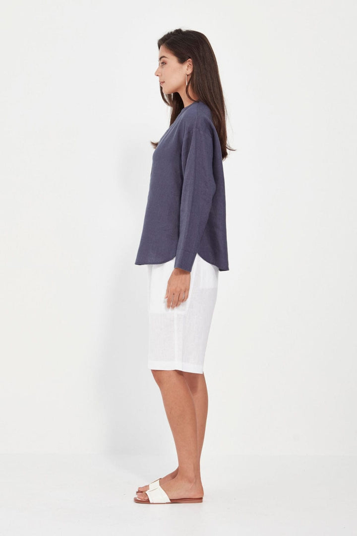 VERGE BLOUSE CASSIE TOP - 9755BR