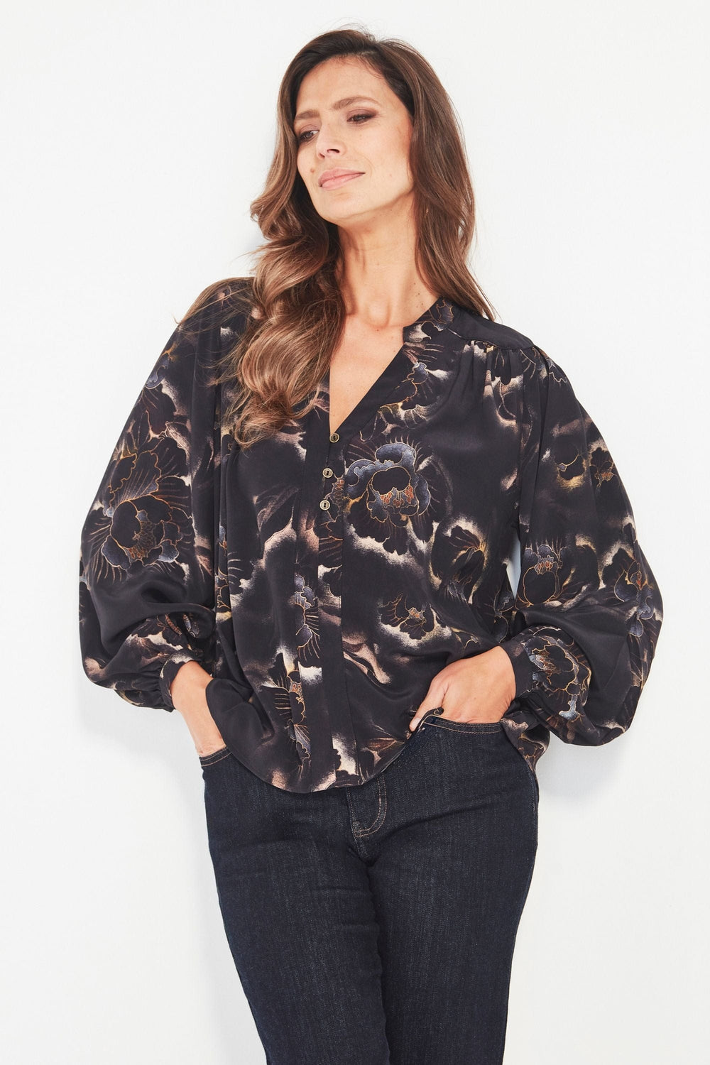 VERGE BLOUSE DUSK BLOUSE - 1012JX