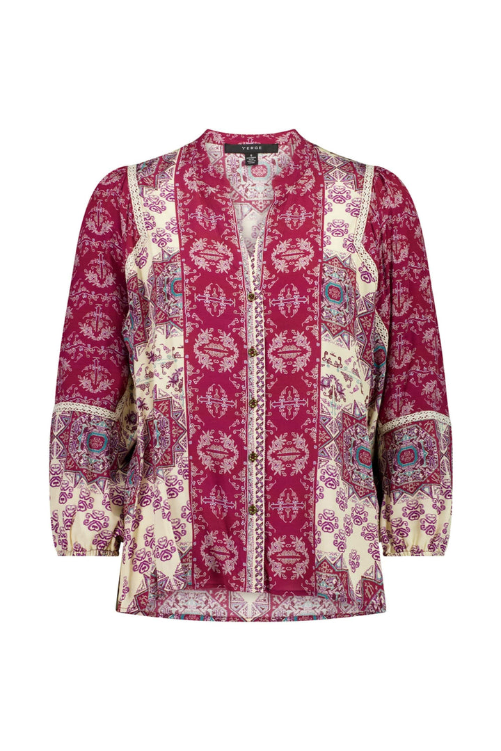VERGE BLOUSE HAZE BLOUSE - 1212BR