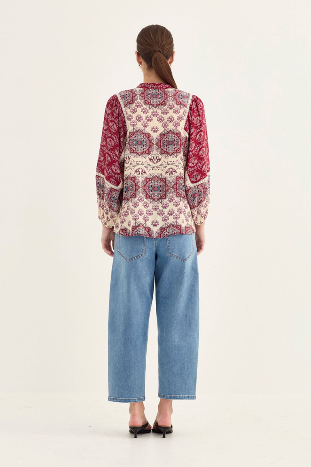 VERGE BLOUSE HAZE BLOUSE - 1212BR