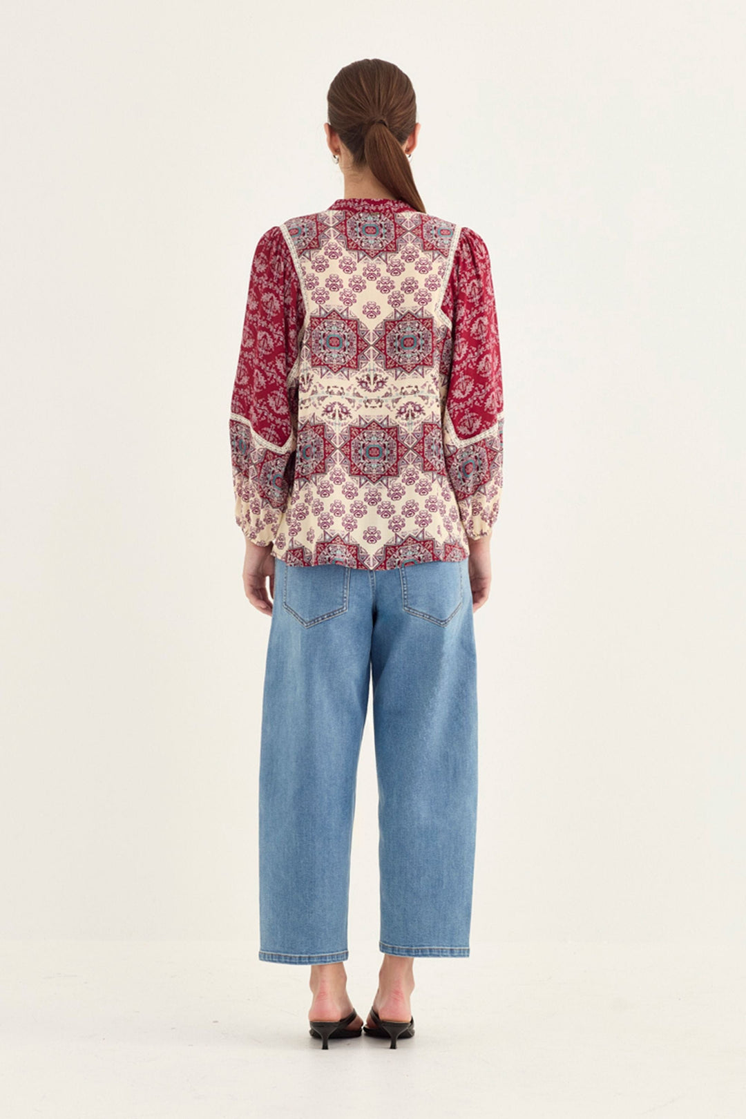 VERGE BLOUSE HAZE BLOUSE - 1212BR