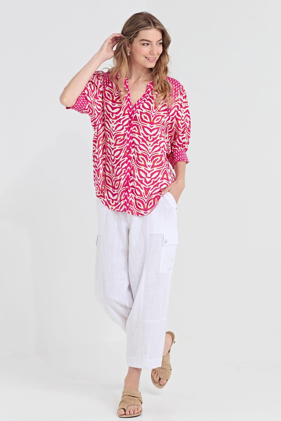 VERGE BLOUSE NOVA BLOUSE - 1437BR