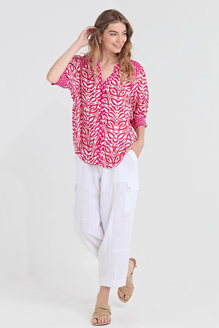 VERGE BLOUSE NOVA BLOUSE - 1437BR