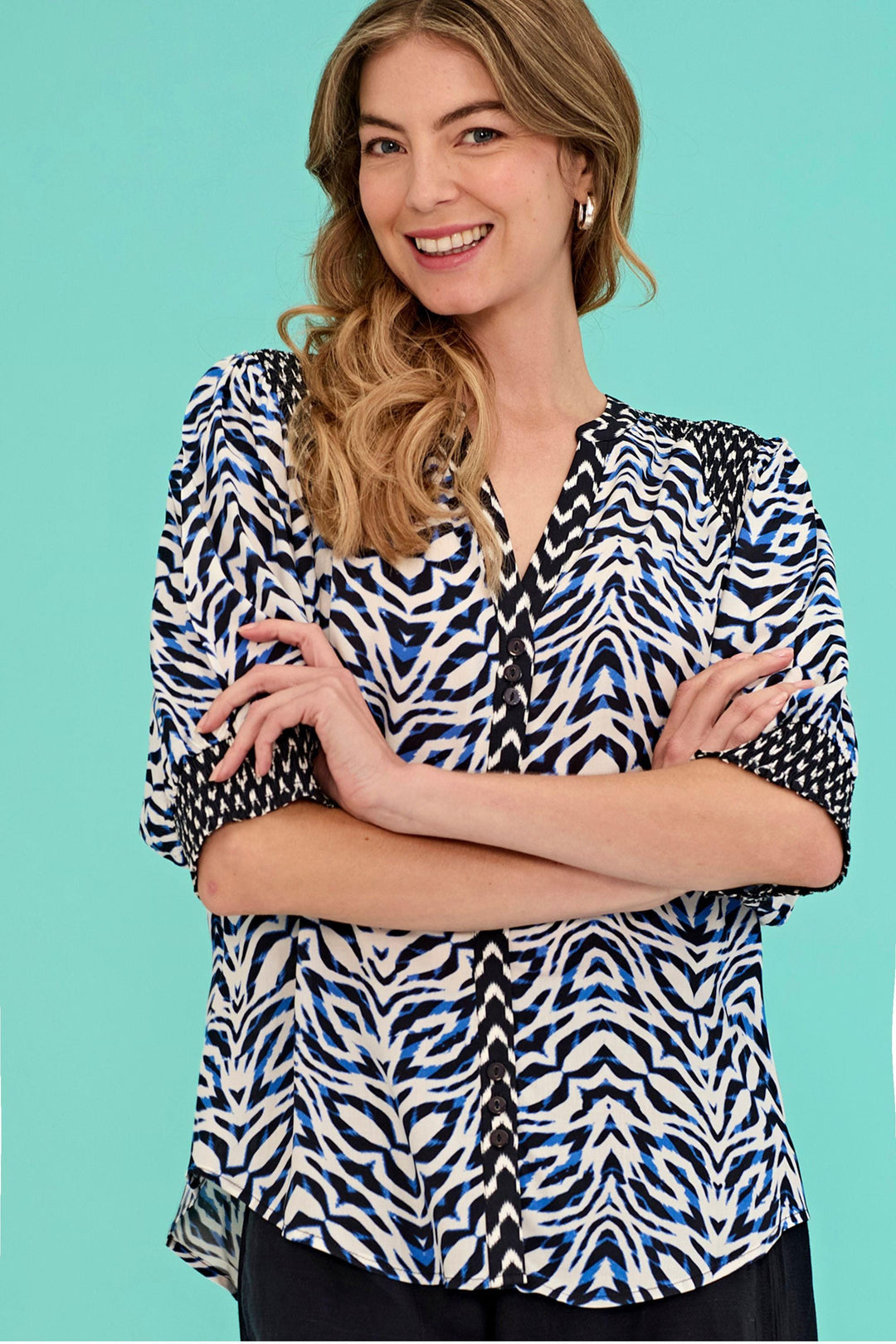 VERGE BLOUSE NOVA BLOUSE - 1437BR
